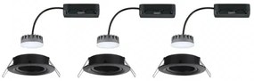 Paulmann 93080 - Set 3x LED 6W IP23, spoturi încastrate COIN, dimabile, 230V