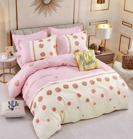 Lenjerie pat dublu, 6 Piese, Finet Premium