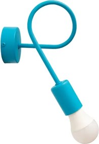 Corp de iluminat perete OXFORD 1xE27/15W/230V albastra