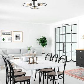 Lustră aplicată CIRCLE 3xE27/40W/230V