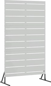 vidaXL Ecran de intimitate Gri 100 x 50 x 180 cm Oțel