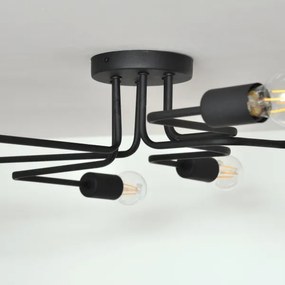 LED Lustră aplicată TUBE 6xE27/15W/230V