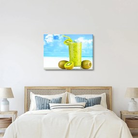 Tablou - smoothie kiwi (70x50 cm)