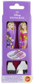 Prințesele Disney Courageous Heart set de tacâmuri ergo din metal - 2 piese