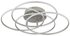 Plafonieră LED Globo 67355-55N KOMBOS LED/55W/230V d. 51,5 cm crom mat