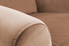 Fotoliu recliner Agustin 2 velvet bej H107 cm