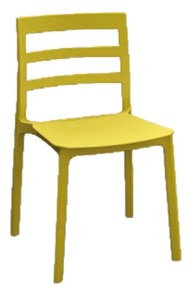 SCAUN RIGATO -POLIPROPILENA- HORECA - GRI