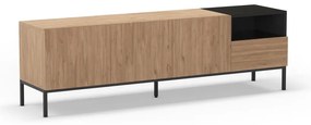 Comodă TV în culoare naturală 180x55 cm Cailin – Marckeric