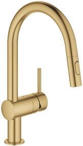 Grohe Minta baterie bucătărie pe picior Brushed Cool Sunrise 32321GN2