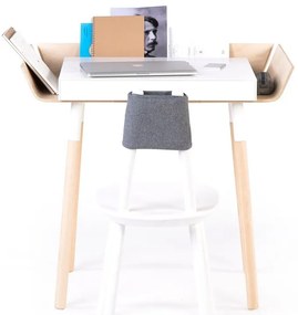 Birou cu 1 sertar EMKO My Writing, alb