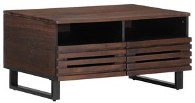 vidaXL Măsuță de cafea, maro, 80x55x40 cm, lemn masiv mango