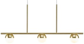 Lustră pe cablu Nordlux CONTINA 3xG9/5W/230V auriu