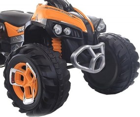 ATV Electric cu acumulator pentru copii NOVOKIDS™ Mountain Rider , Cu telecomanda, Faruri luminoase fata-spate, 3-8 ani , max 30 kg , 12V, Mp3/USB, 2