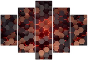 Tablou - Abstracția futuristă (150x105 cm)