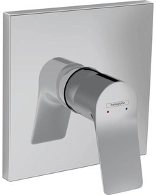 Baterie dus Hansgrohe Vivenis incastrata pentru corp ingropat, crom lucios, 75615000 Crom lucios