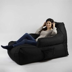 Fotoliu Player Pufrelax, Material Impermeabil - Negru