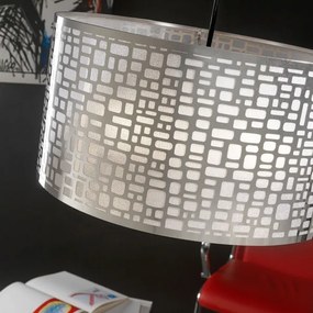 Lustră pe cablu ONLI BRUCE 1xE27/15W/230V d. 45 cm crom mat