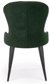 Scaun de bucaterie Rilla, verde/negru