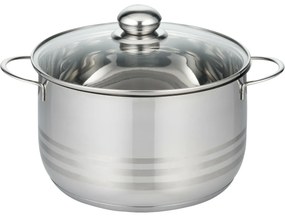 Elo 22220 Basic Oală din oțel inoxidabil Brillant 20 cm, 3,2 l, 3,2 l