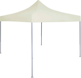 vidaXL Cort pentru Petreceri Crem 291 x 291 x 315 cm Material Oxford