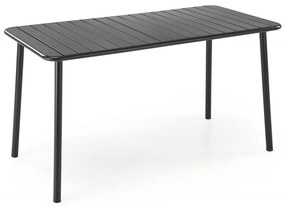 Masa dreptunghiulara Bosco neagra L140 cm