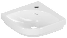Villeroy & Boch 43714601 - Lavoar suspendat de colț SUBWAY 32 x 32 cm, ceramică, alb