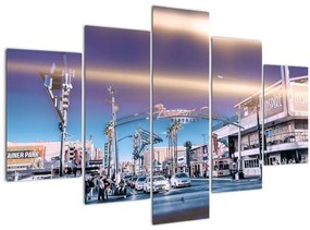 Tablou cu strada în Las Vegas (150x105 cm)