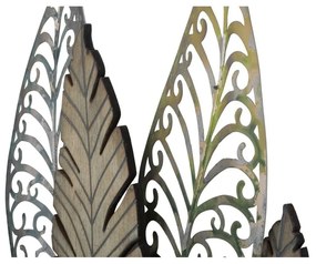 Decorațiune pentru perete Mauro Ferreti Cactus, înălțime 87 cm, motive frunze