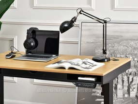 Masă PC Osto 120 (stejar negru + alb). 1109816