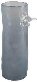 Vază albastră din sticlă (înălțime 27 cm) Bird On Branch – PT LIVING