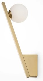 Aplica de perete design modern minimalist Kazimir auriu/alb