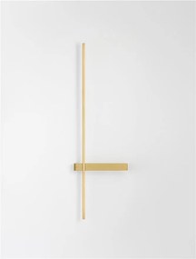 Aplica ambientala LED CCT DANESSA auriu 73cm