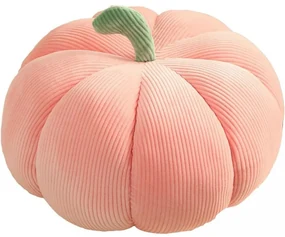 Perna decorativa in forma de dovleac PUMPKIN 35 cm, roz