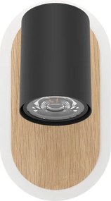 Eglo 901631 - Aplica de perete tip spot RIMBOCCHI LED/7W/230V maro/negru