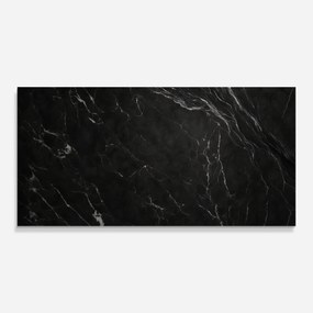 Panou Sticla Bucatarie, 60x150cm, Protectie aragaz, Antistropi, Termorezistent, Abstracte, Marble, Black Marble