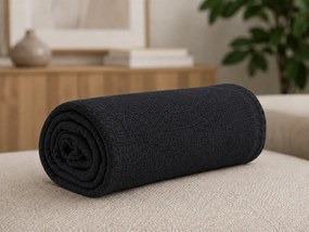 Patura din fleece VELINA, neagra Dimensiune: 150 x 200 cm