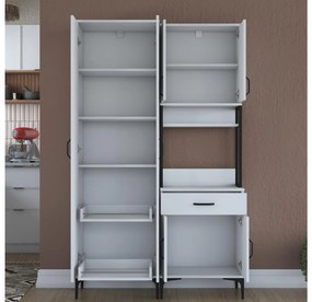 Set dulapuri bucătărie Jenaretta 20 (alb + negru). 1107092