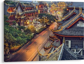 Tablou - Qintai Road, Chengdu, China (70x50 cm)
