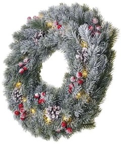 Decorațiune LED de Crăciun 20xLED/2xAA d. 38 cm