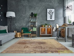 Covor tesut din fibre naturale din bumbac fin, Batik 240x160cm sand A-38259 VC