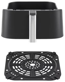 Friteuza cu aer cald Ninja AF140EU PRO, 1750W, 4.7 L, 40-240°C, 4 programe, Timer, AirCrisp, Acoperire antiaderenta, Negru