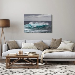 Tablou - Valuri pe ocean (90x60 cm)