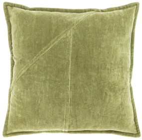 Perna decorativa catifea WIES 45x45 cm, verde masline