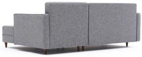 Canapea extensibilă de colț Aydam Right - Light Grey