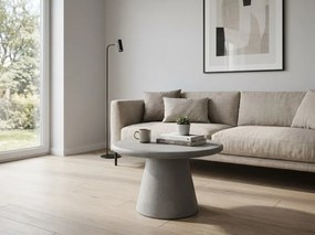 Masa de cafea rotunda CERES 60 x 40 cm, gri