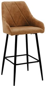 Scaun Bar Emmat Textil Maro Antichizat