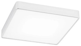 Plafoniera patrata design slim ONTARIO 45cm alba