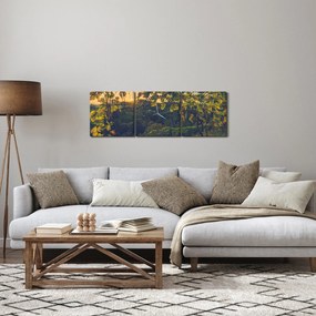 Tablou - Podgorii (cu ceas) (90x30 cm)