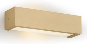Aplica de perete cu lumina ambientala design modern Caserta auriu 32cm