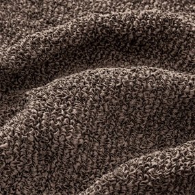 Huse bielastice VITTORIA maro taburet (40 x 40 x 40 cm)